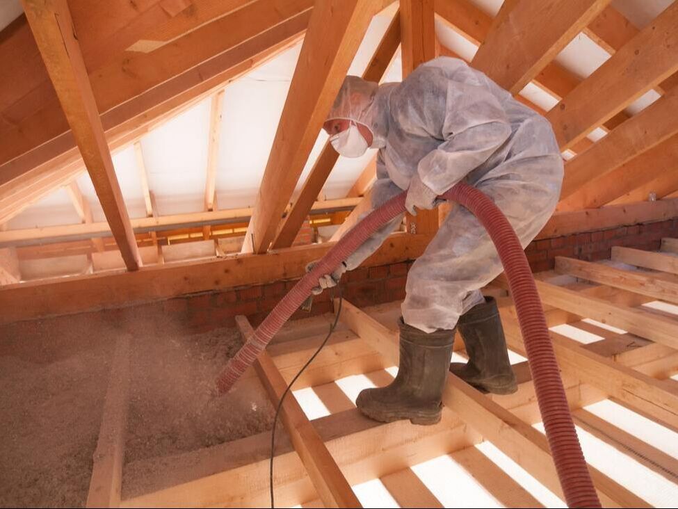 Residential blown-in insulation